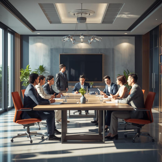 “Team workshop on supplier vetting, pricing, and logistics planning”